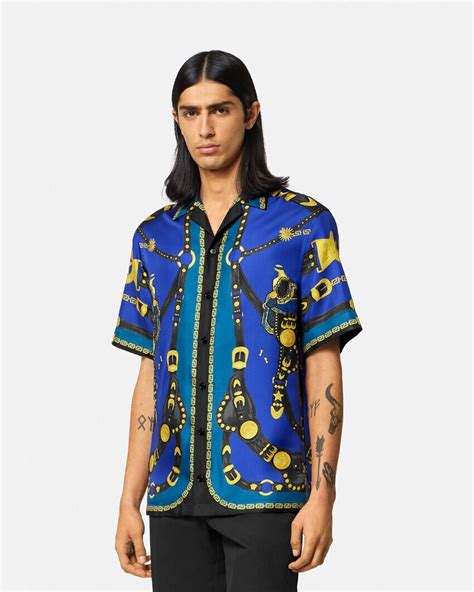 Silk shirt Versace Other size 40 IT in Silk 